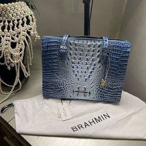 Brahmin Anywhere Melbourne Embossed Tote